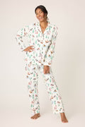 Load image into Gallery viewer, Sleigh All Day 3-Piece Flannel PJ Set