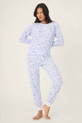 Load image into Gallery viewer, Ski Jammie Classics Mountain Dreams Print PJ Set