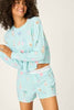 Boyfriend Boxer Ornament Print Shorts Set