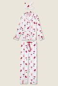 Load image into Gallery viewer, Let's Get Toasty 3-Piece Print Flannel PJ Set