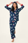 Load image into Gallery viewer, Bearly Awake 3-Piece Flannel PJ Set