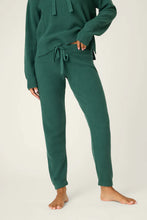 Load image into Gallery viewer, Sweater Weather Forest Green Banded Pants