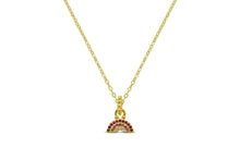 Load image into Gallery viewer, Rosy Rainbow Necklace