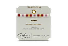 Load image into Gallery viewer, XOXO Morse Code Bracelet