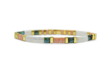 Load image into Gallery viewer, BEAUTIFUL - Morse Code Tila Beaded Bracelet - Prizeworthy Peach