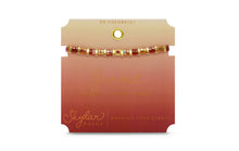 Load image into Gallery viewer, Birthstone Morse Code Bracelet
