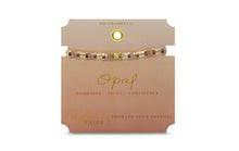 Load image into Gallery viewer, Birthstone Morse Code Bracelet