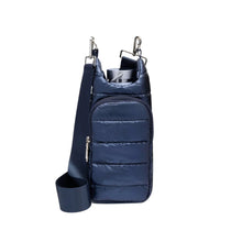 Load image into Gallery viewer, Navy Blue Shiny Hydrobag With Matching Solid Navy Strap