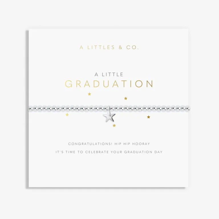 A Little 'Graduation' Bracelet - Silver