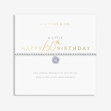 Load image into Gallery viewer, A Little &#39;60th Birthday&#39; Bracelet