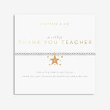 A Little 'Thank You Teacher' Bracelet