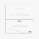 A Little 'You've Passed' Bracelet