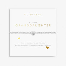 Load image into Gallery viewer, A Little &#39;Granddaughter&#39; Bracelet