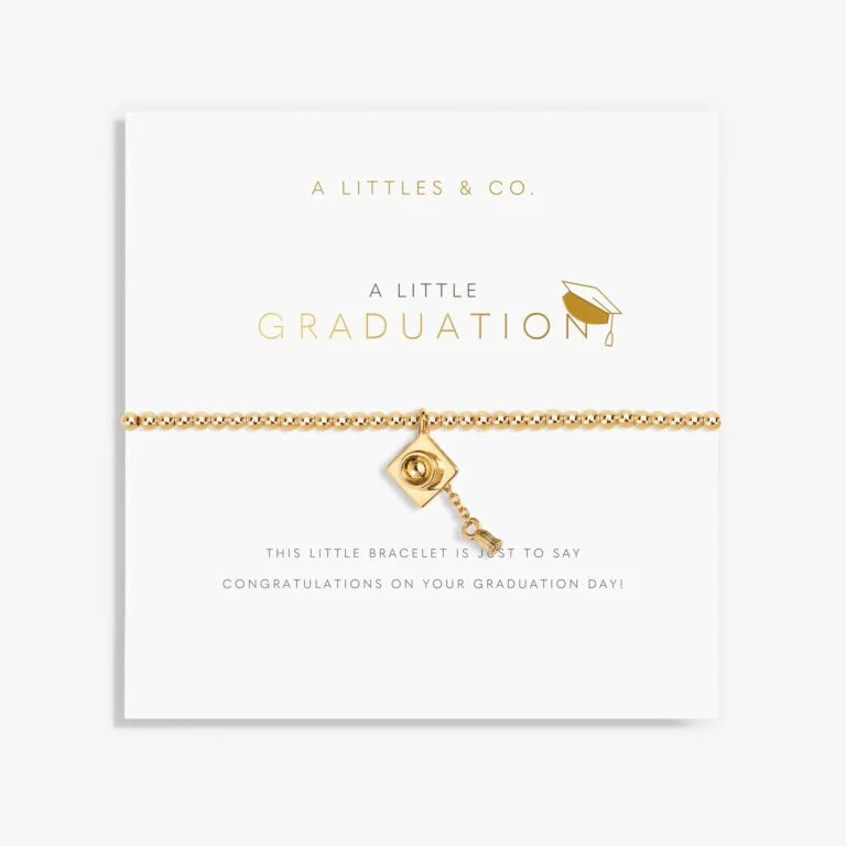 Gold A Little 'Graduation' Bracelet - Gold