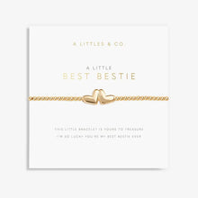 Load image into Gallery viewer, A Little &#39;Best Bestie&#39; Bracelet in Gold-Tone Plating