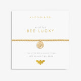 A Little 'Bee Lucky' Bracelet in Gold-Tone Plating