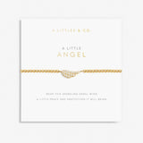 A Little 'Angel' Bracelet in Gold-Tone Plating