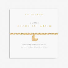 Load image into Gallery viewer, A Little &#39;Heart Of Gold&#39; Bracelet in Gold-Tone Plating