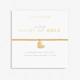 A Little 'Heart Of Gold' Bracelet in Gold-Tone Plating