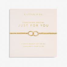 Load image into Gallery viewer, Forever Yours &#39;Something Special Just For You&#39; Bracelet in Gold-Tone Plating