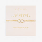 Forever Yours 'Something Special Just For You' Bracelet in Gold-Tone Plating