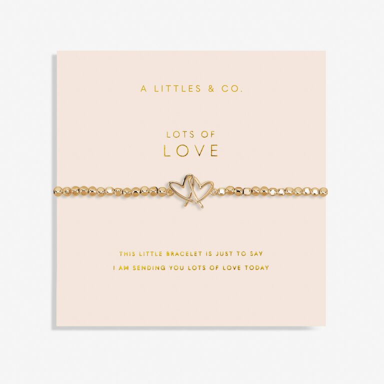 Forever Yours 'Lots Of Love' Bracelet in Gold-Tone Plating