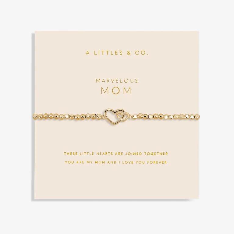 Forever Yours 'Marvelous Mom' Bracelet in Gold-Tone Plating