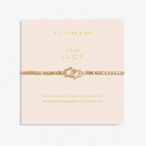 Forever Yours 'Good Luck' Bracelet in Gold-Tone Plating