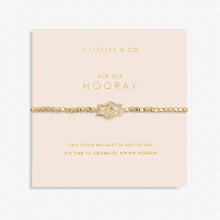 Load image into Gallery viewer, Forever Yours &#39;Hip Hip Hooray&#39; Bracelet in Gold-Tone Plating