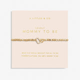 Forever Yours 'Lovely Mommy To Be' Bracelet in Gold-Tone Plating