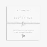 A Little 'Best Friend' Bracelet In Silver Plating