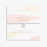 Mother's Day A Little 'I Love You Mommy' Bracelet In Silver Plating And Gold-Tone Plating