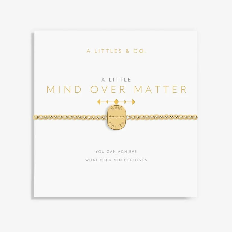 A Little 'Mind Over Matter' Bracelet In Gold-Tone Plating