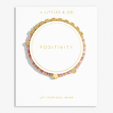 Load image into Gallery viewer, Happy Little Moments &#39;Positivity&#39; Bracelet In Silver Plating