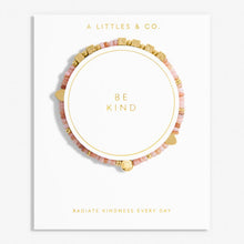 Load image into Gallery viewer, Happy Little Moments &#39;Be Kind&#39; Bracelet In Gold-Tone Plating