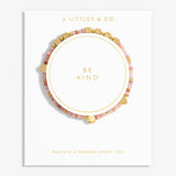 Happy Little Moments 'Be Kind' Bracelet In Gold-Tone Plating