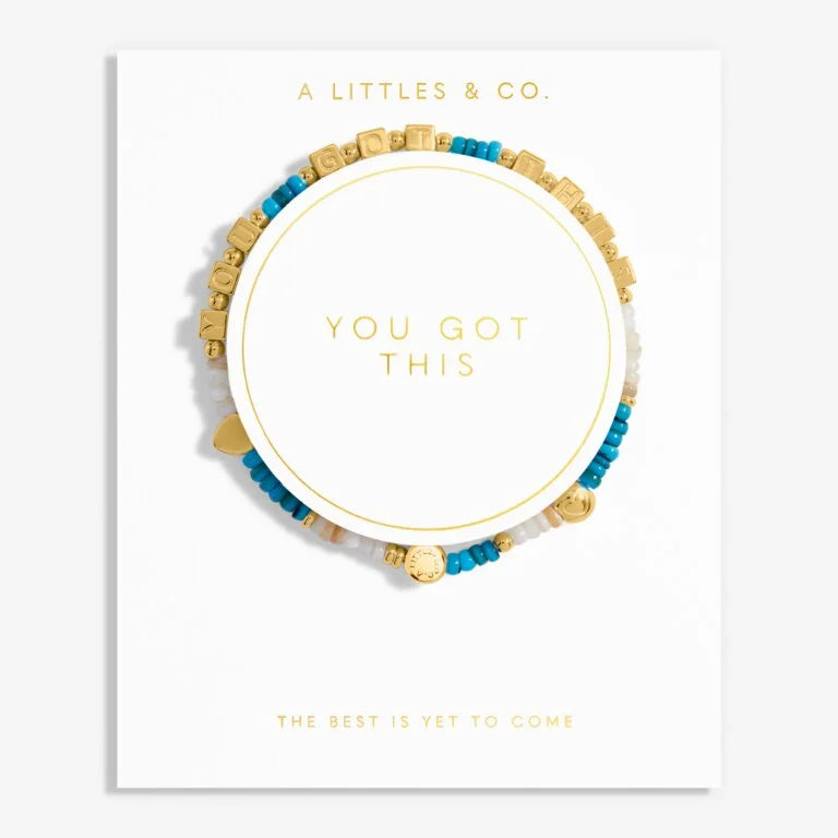 Happy Little Moments 'You Got This' Bracelet In Silver Plating