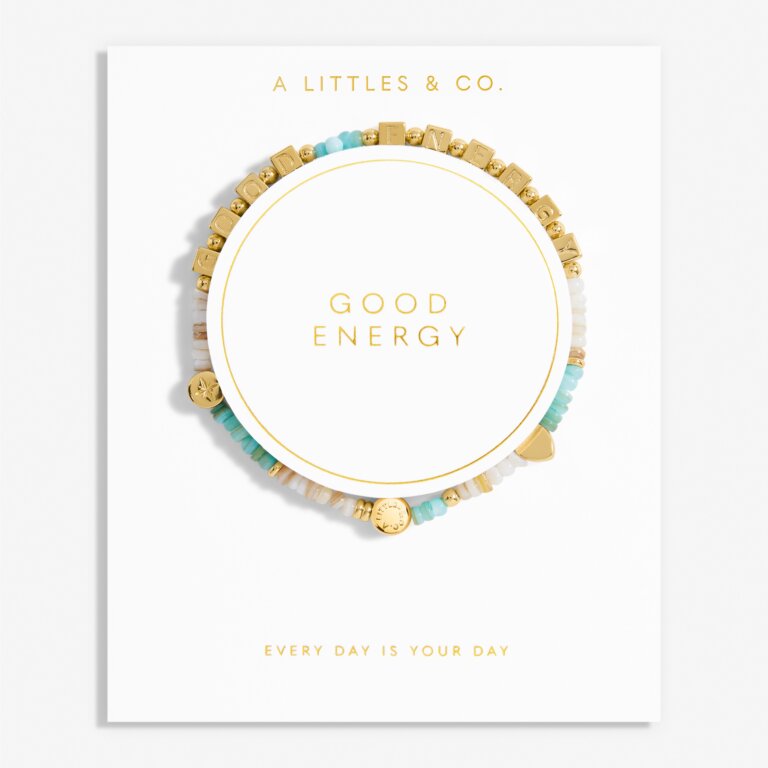 Happy Little Moments 'Good Energy' Bracelet In Gold-Tone Plating
