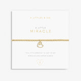 A Little 'Miracle' Bracelet In Gold-Tone Plating