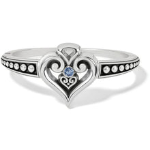 Load image into Gallery viewer, Alcazar Heart Glint Hinged Bangle