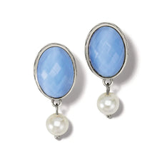 Load image into Gallery viewer, Blue Moon Leverback Earrings