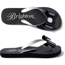 Load image into Gallery viewer, Bopeep Black Flip Flops