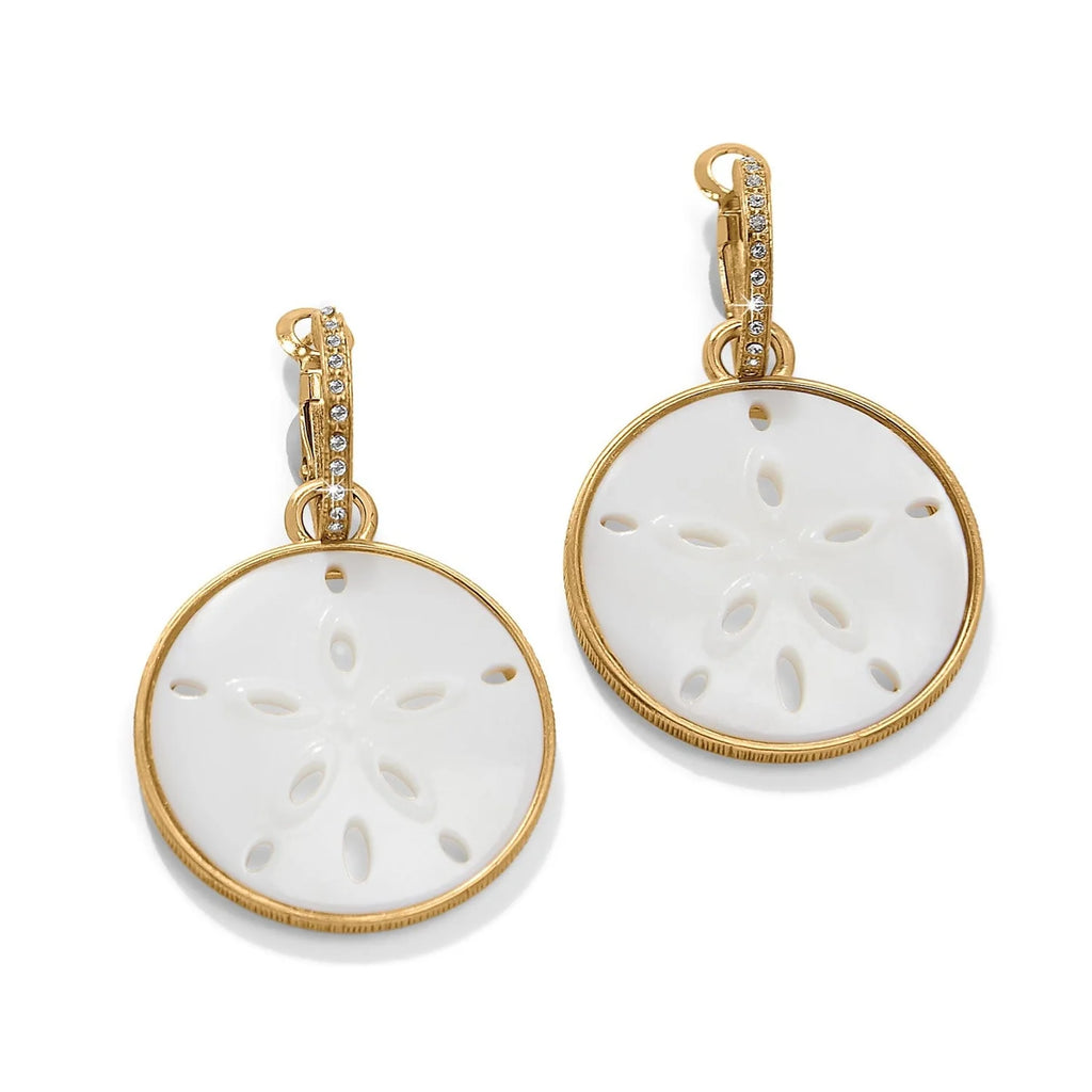 Del Mar Charm Hoop Earrings