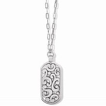 Load image into Gallery viewer, Contempo Token Tag Long Necklace