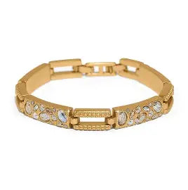 Trust Your Journey Golden Link Bracelet