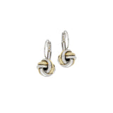 Two-Tone French Wire Earrings