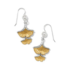 Load image into Gallery viewer, Everbloom Ginko Pearl French Wire Earrings