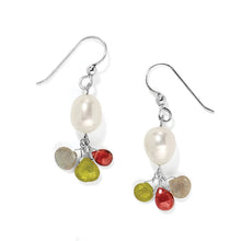 Load image into Gallery viewer, Eye Candy Pearl French Wire Earrings