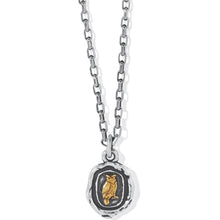 Load image into Gallery viewer, Ferrara Virtue Owl Pendant Necklace