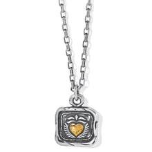 Load image into Gallery viewer, Ferrara Virtue Winged Hearted Pendant Necklace